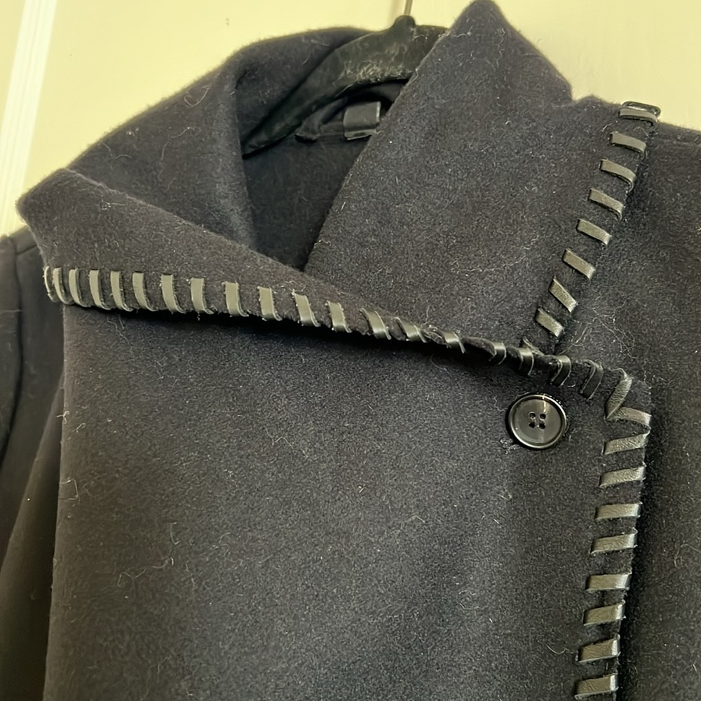ALLSAINTS, Black Wool Roux Jacket - Picture 5 of 10